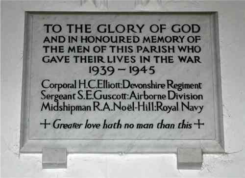 Cruwys Morchard 1939 War Memorial